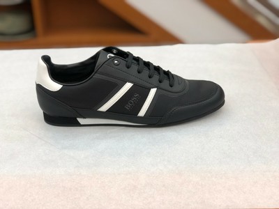 BOSS HUGO BOSS Men/'s Sneakers Lighter Lowp NYTH In 001 Black