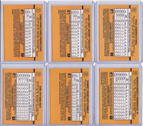 Cincinnati Reds 1989 Donruss Baseball Team Set 26 Cards includes DK and MVP - Picture 7 of 11