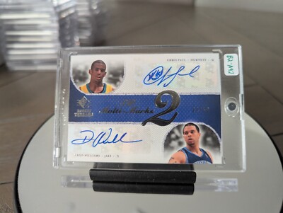 2007 SP Rookie Threads Multi Marks 2 Chris Paul Deron Williams 