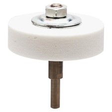 Grinding Wheel Adapter with 80 Grit Stone for Drill Metal Polishing Conversion