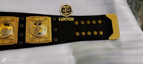 NEW TNA World Heavyweight Wrestling Championship Replica Belt 4mm Brass - Picture 2 of 5