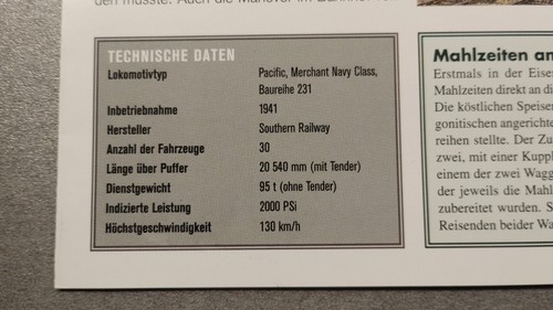 Spur Z Lok Standmodell, Southern Railway, Pacific - Bild 10 von 10