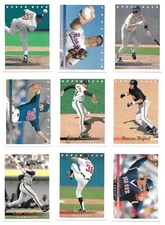 1993 Upper Deck Baseball Series I & II Trading Cards /#701-840 + Inserts / mb24