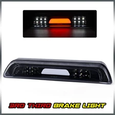 Fit For 07-18 Toyota Tundra Rear 3rd Third Brake Light Led Cargo Lamp Black