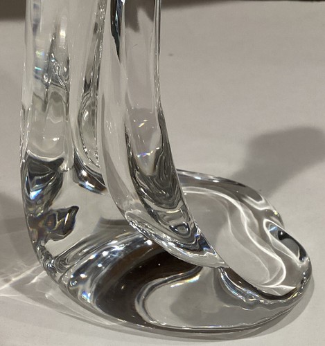ONE(1) RARE CRYSTAL TIFFANY & CO. ELSA PERETTI BONE SERIES CANDLE HOLDER 9 3/4”T - Picture 12 of 12