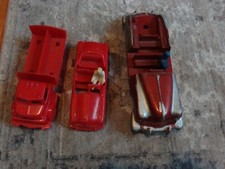 Vintage Hard Plastic Lot Car Toy Made in USA 1950 s