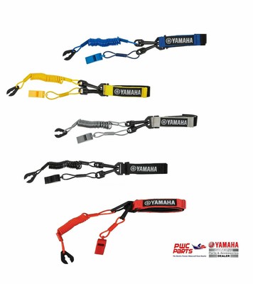NEW YELLOW YAMAHA WAVERUNNER® PRO LANYARD WITH WHISTLE YELLOW MWV-PROLN-YD-YL NEW YELLOW YAMAHA WAVERUNNER® PRO LANYARD WITH WHISTLE YELLOW MWV-PROLN-YD-YL