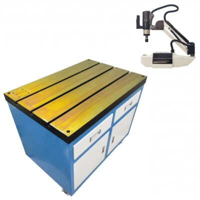 Tapping Machine Worktable Removable T-slot Table Fixed Base Storage ...