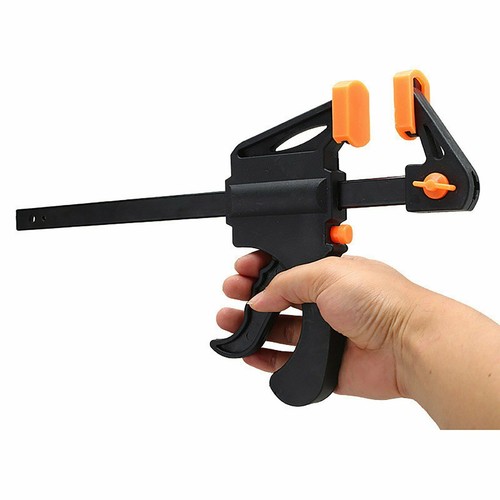 150MM Duramax Woodworking Clip Bar Clamp F-tyle Grip Quick Ratchet Release Tools - Picture 6 of 10