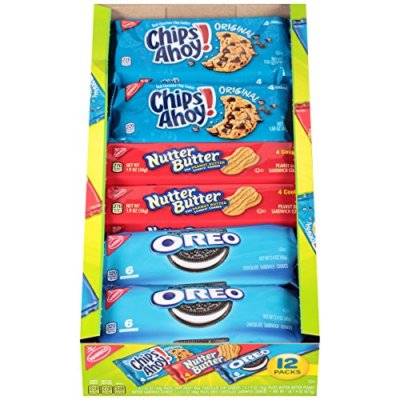 Nabisco Variety Pack Cookies, Assorted 12ct - Pack of 3