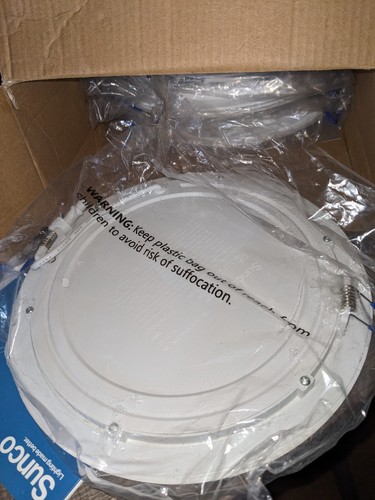 Sunco 8 Inch Ultra Thin LED Recessed Lights Wafer Thin- NO BOXES! - Picture 2 of 5