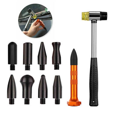 10Pcs Paintless Dent Repair Tools Hail Ding Hammer Tap Down Pen Car ...