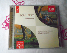 Schubert: Symphonies 1-6 CD, Aug-1999, 2 Discs, Angel Records