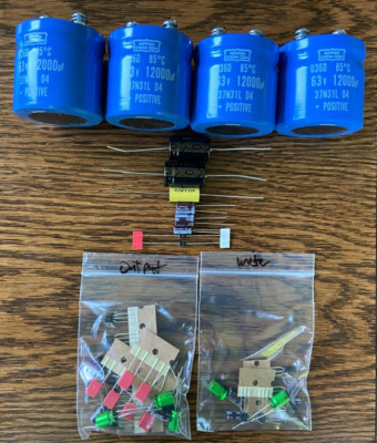 McIntosh MC2125 COMPLETE Rebuild Kit w/ Instructions Amplifier Recap Set