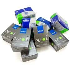 1-6 tubes Schwalbe AV12A 26"x1.00-1.50 AV Schrader Valve Bicycle Inner Tube 40mm