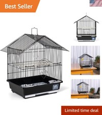 Lightweight Parakeet Manor Bird Cage with Handle - Perfect for Home Travel