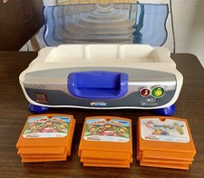 VTech V Smile V Motion Plus 9 Games No Remote Or Power Cord. Works W Batteries