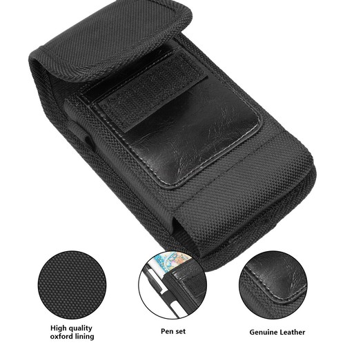 For Samsung Note 10+ S8+ S9+ S10+ Phone Case Pouch Holster Belt Clip 2 Card Slot - Picture 14 of 60