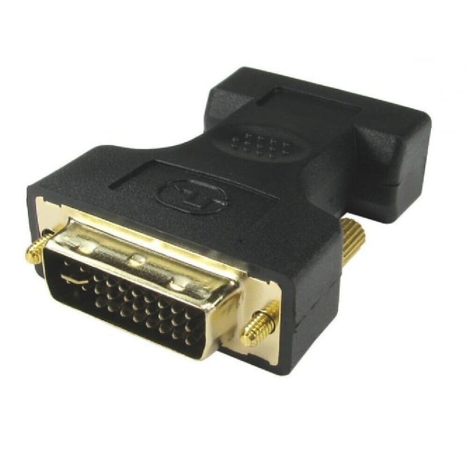 DVI TO VGA Adaptor SVGA HD15 Analog Monitor DVIA / DVII Port
