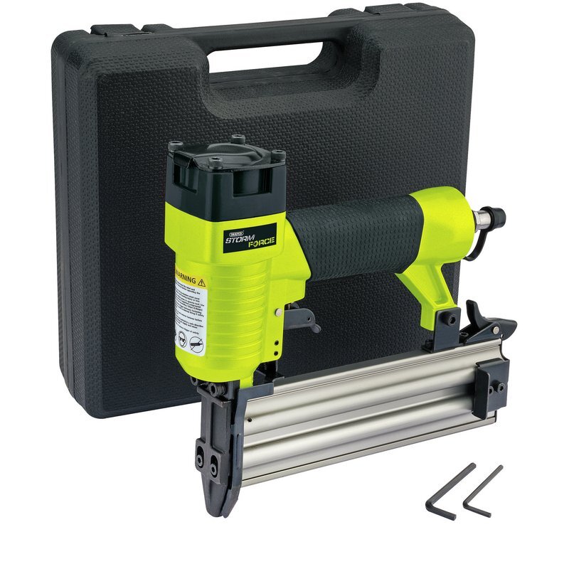Draper Storm Force Air Nail Gun 18G 50Mm Air Nailer Inc Case 14607 DatAnk2050 eBay