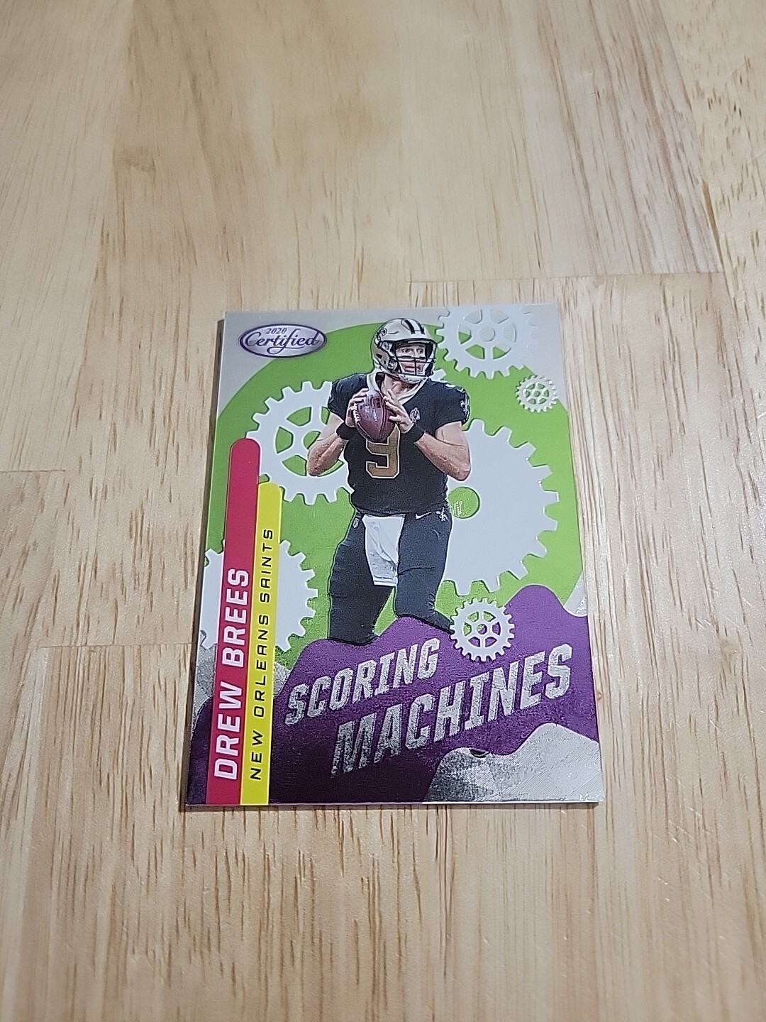 2020 Certified DREW BREES Scoring Machines #SM-14 New Orleans Saint SSP CASE HIT