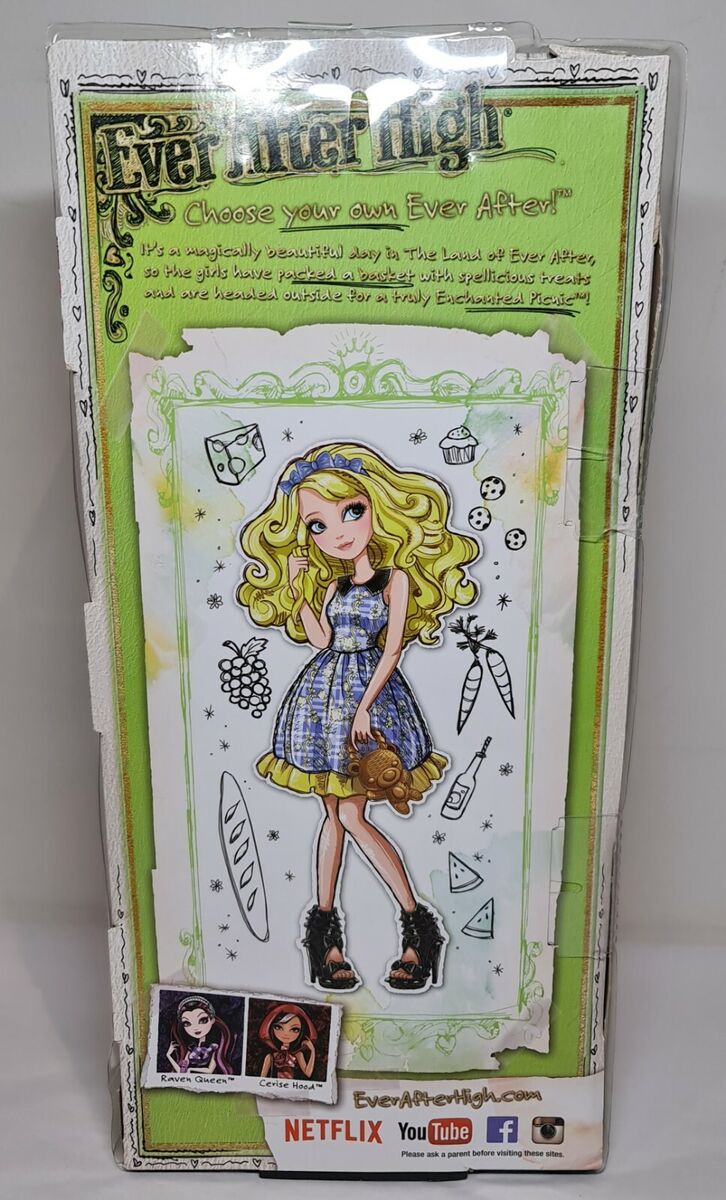 Boneca Ever After High Picnic Blondie Lockes - R$ 99,90