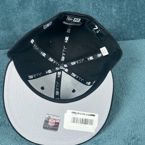 New Era 59FIFTY New Orleans Saints Black Super Bowl XLIV Fitted Hat 7 1/4 New - Picture 5 of 7