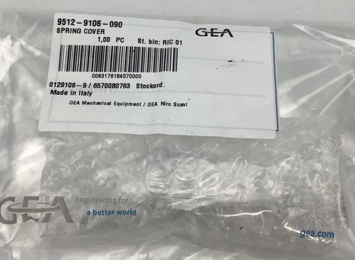 GEA NIRO SOAVI 9512-9106-090 FEDERDECKEL EDELSTAHL KOSTENLOSER VERSAND - Bild 5 von 5