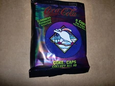 COCA-COLA POGS UNOPENED 10 PACKS 