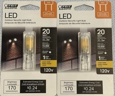 Feit Electric 20-Watt Warm White GY8.6 Dimmable Bi-Pin LED Light Bulb - NEW