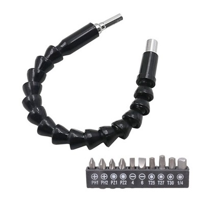 300mm Universal Shaft Hex Electric Drill Screwdriver Bit Holder Connect Rod Link