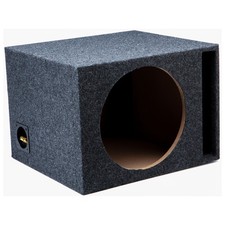 Car Audio Single 12" Speaker Vented Subwoofer Stereo Sub Box Ported Enclosure