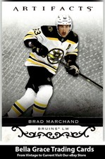 2021-22 Upper Deck Artifacts Brad Marchand #134 Boston Bruins Rose Gold NHL 