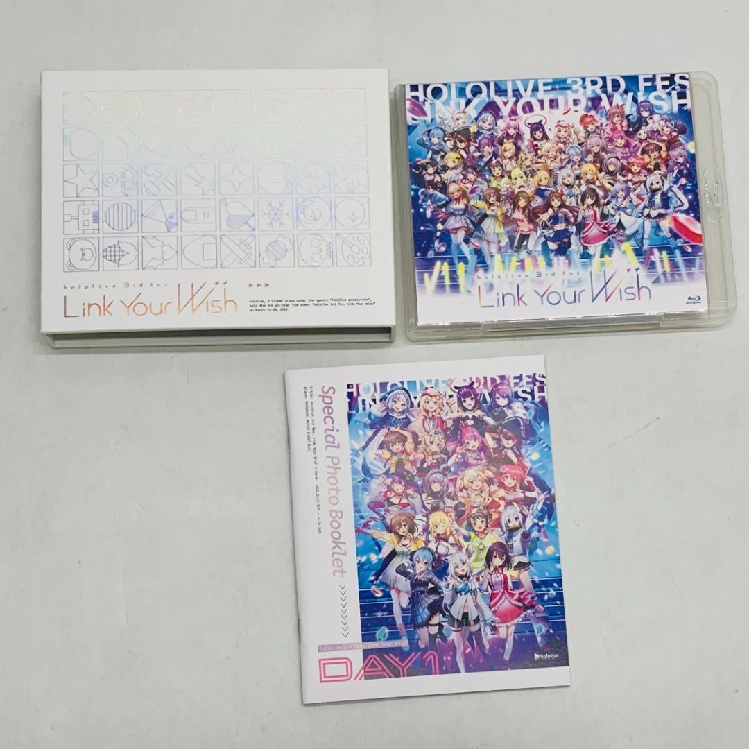 Hololive 3rd Fes Link Your Wish Blu-ray Live Event Japan Limited
