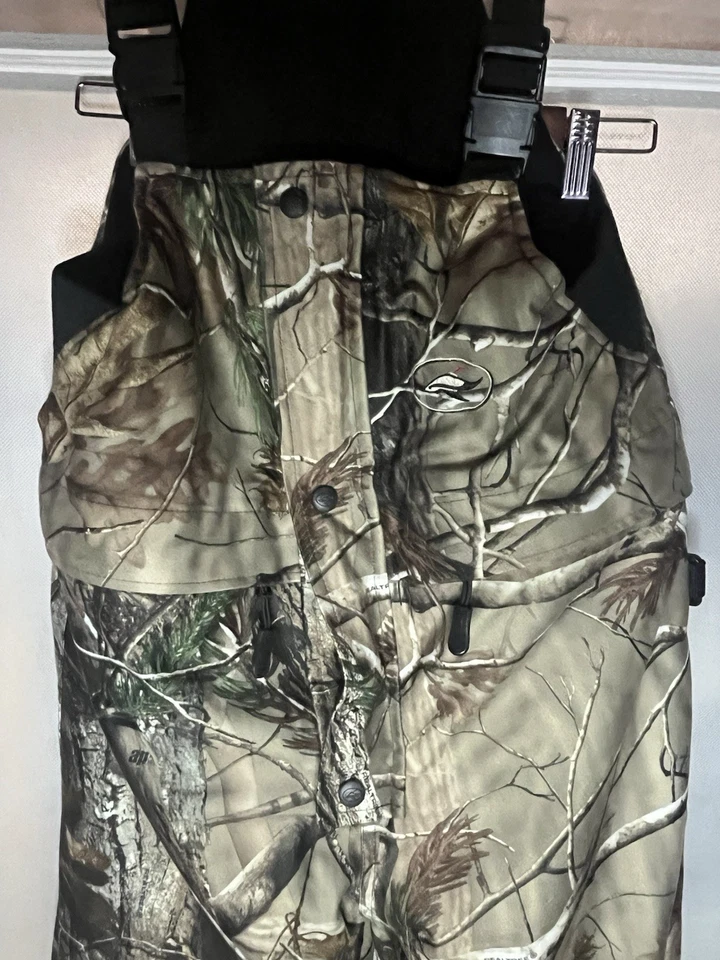 Redhead Mountain Stalker Youth Large Bone Dry Insulated Camo Hunting Overall Bib - Image 3 of 4