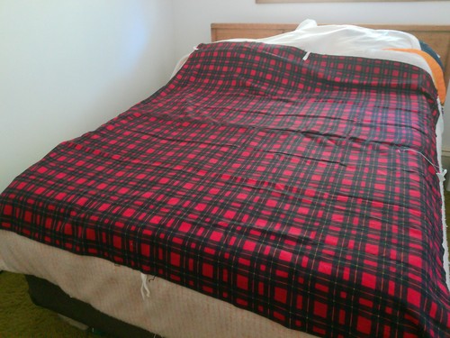 Vintage Hirsch Weis Portland Oregon kariert Flanell Panel Stoff Projekt Mehrzweck Nähen - Bild 12 von 20