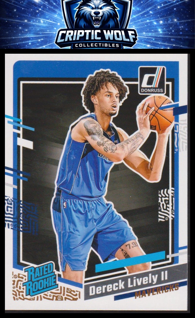 2023-24 Donruss #233 Dereck Lively II Dallas Mavericks
