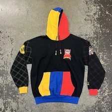 Vtg BBD Bel Biv DeVoe Flip Side Tour STARTER Hoody Sweatshirt RARE Sz L Crew