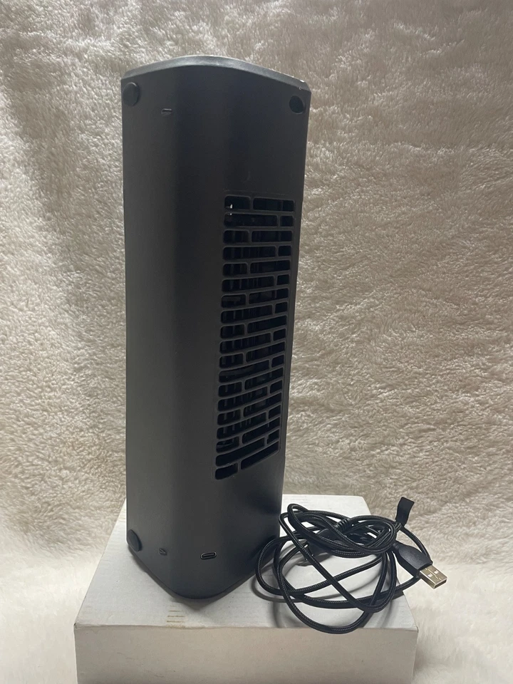 🔥Mainstays Duo Table 12” ventilador de torre USADO excelente estado - Imagem 4 de 4