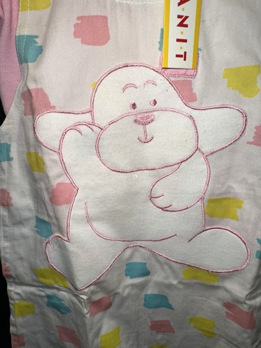 Vintage New With Tag Toddler Friemanit 2 Piece Overall Set 3T Cute For Easter - Picture 2 of 5