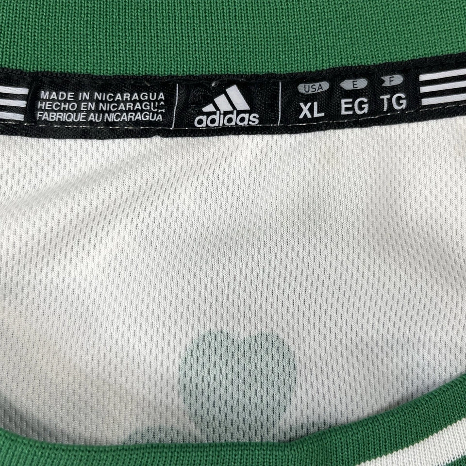 波士顿凯尔特人队 Rajon Rondo 球衣 阿迪达斯 XL 码 高 52 白色 主场 NBA 标志 — 第 4/4 张图片