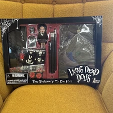  Living Dead Dolls Stationery Box Set - School Time Sadie Mini- 2002-Mezco