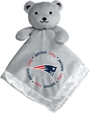 Baby Fanatic NFL New England Patriots Security Bear Blanket, One Size, Gray