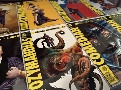 Before Watchmen Doomsday Clock Rorschach Comedian DC Comics Lot See Images