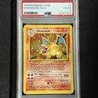 Pokémon TCG Charizard 4/102 Base Set Unlimited Holo Rare Clean PSA 4 VG-EX