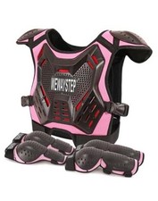 Kids Dirt Bike Gear Motorcycle Armor, Chest Protector Motocross Motorcycle Pink