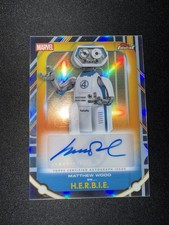 2026 Topps Finest Fantastic Four Matthew Wood HERBIE autograph auto