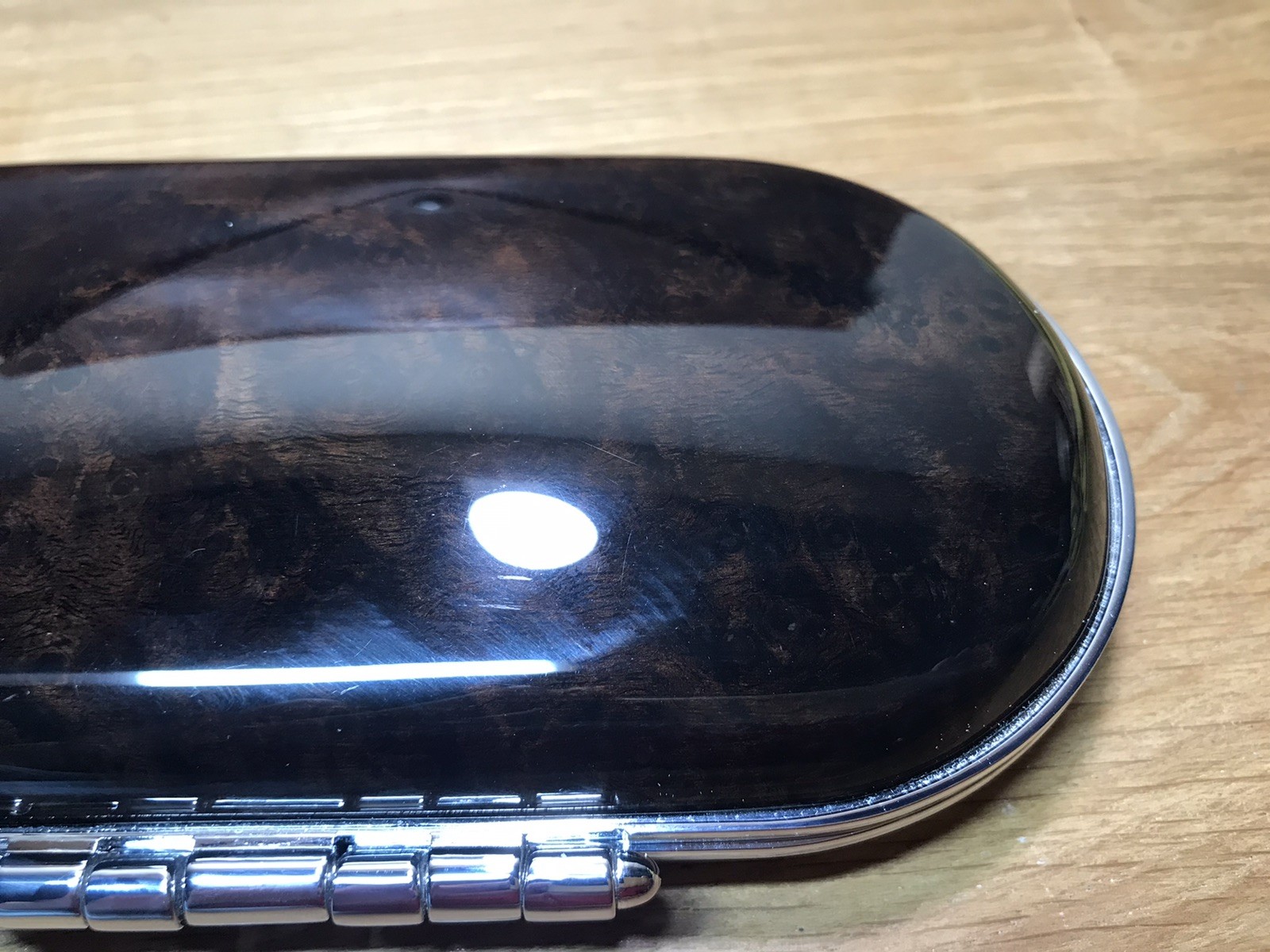 BENTLEY BENTAYGA SUNGLASSES CONSOLE CASE STORAGE BOX BURLWOOD STOWAGE GLASSES