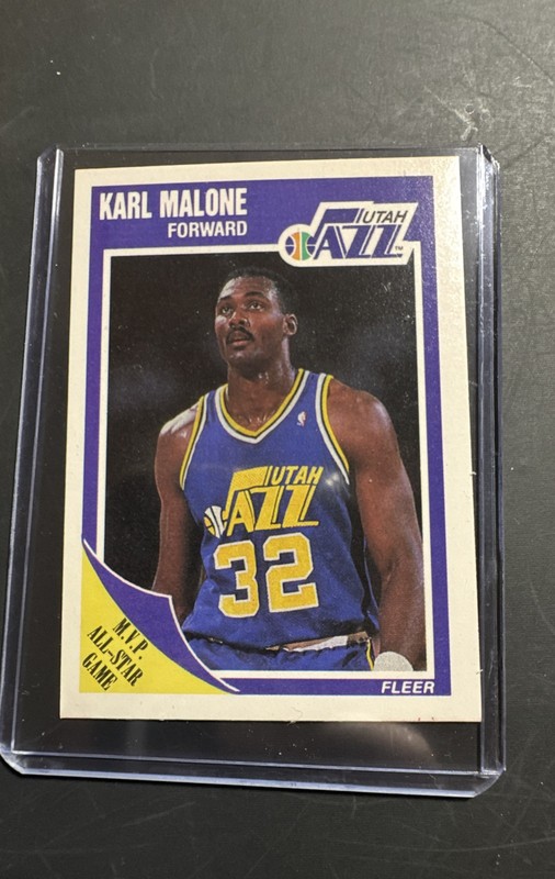 1989-90 Fleer - Karl Malone #155