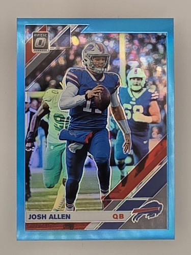 Josh Allen [Aqua] #12 2019 Donruss Optic card